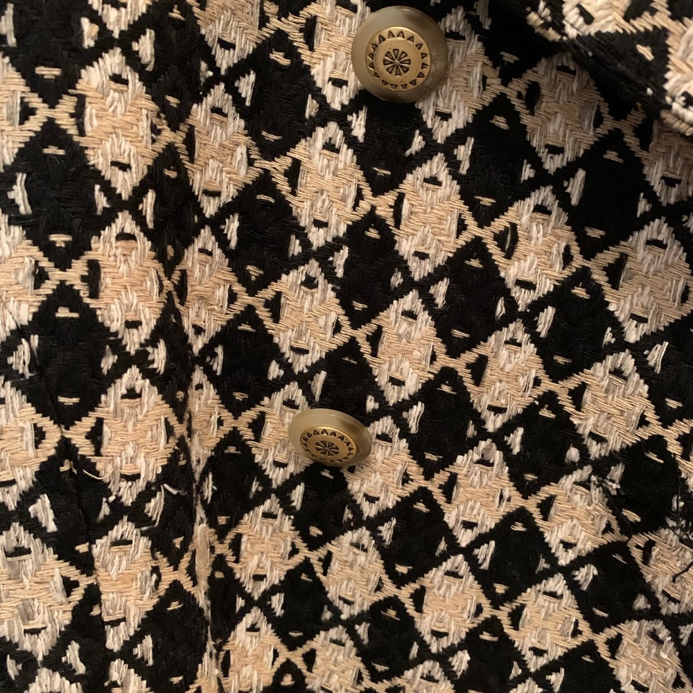 Cropped Vintage Blazer Jacket  8P USA Made - Picture 5 of 7